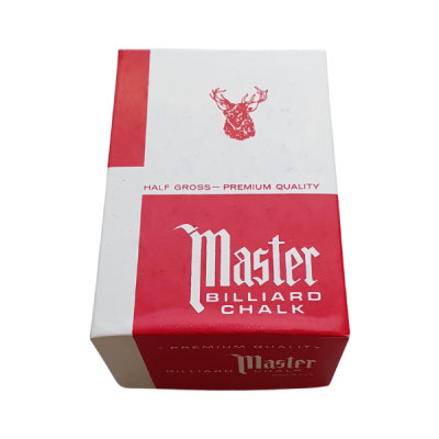 Billard Kreide Master grün 72er Pack